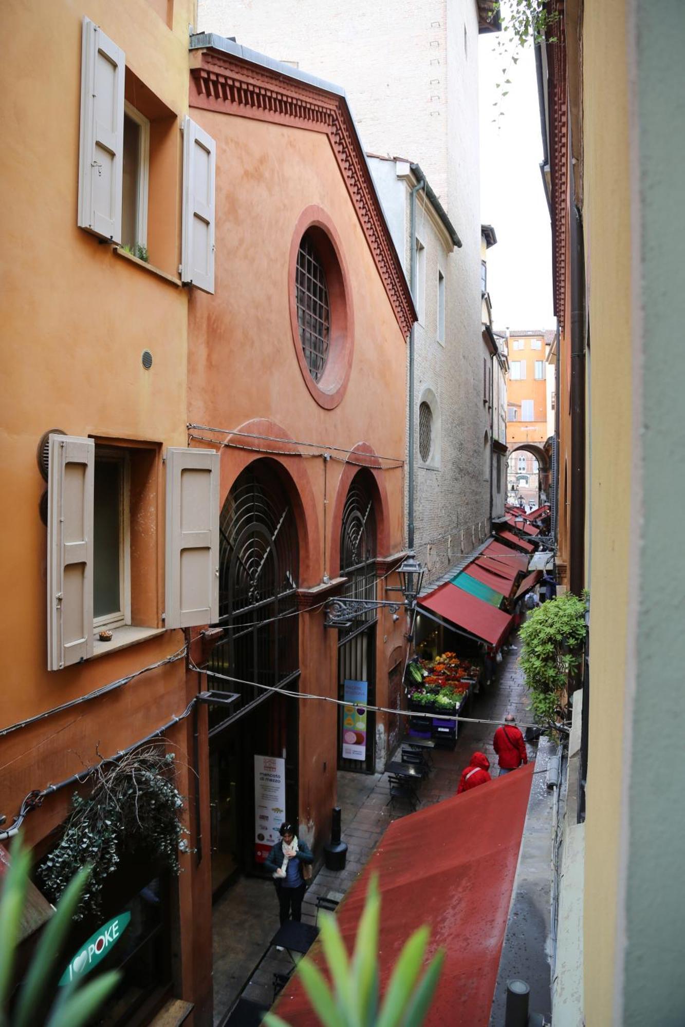 Albergo delle Drapperie Bologna Esterno foto